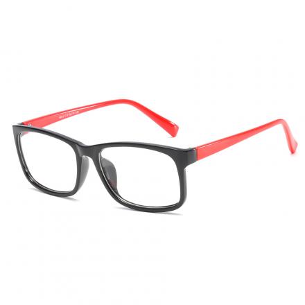 欧杰欧OJO 全框 板材 近视光学框架眼镜 黑框红腿OJO8012