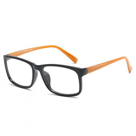 欧杰欧OJO 全框 板材 近视光学框架眼镜 黑框黄腿OJO8012