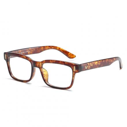 欧杰欧OJO 全框 V字眼镜架 配镜眼镜框架 琥珀色OJO8084