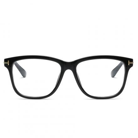  欧杰欧OJO 全框 板材 复古光学框架眼镜 亮黑色OJO2202