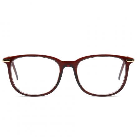 欧杰欧OJO 全框 板材 复古韩版光学框架眼镜 茶色OJO8079