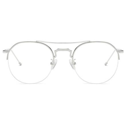 欧杰欧OJO 复古钓丝眼镜框 潮流时尚眼镜架 银框OJO903