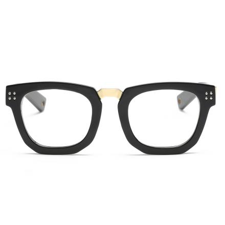 欧杰欧OJO 全框 欧美潮流眼镜架 复古眼镜框 亮黑框OJO7006