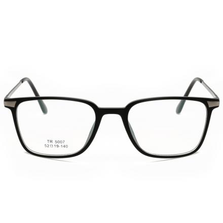 欧杰欧OJO 超轻TR眼镜架 复古潮流眼镜框架 亮黑框OJO5007  