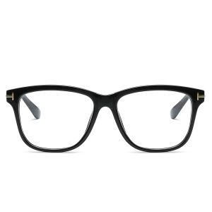  欧杰欧OJO 全框 板材 复古光学框架眼镜 亮黑色OJO2202