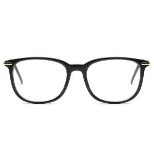 欧杰欧OJO 全框 板材 复古韩版光学框架眼镜 黑色OJO8079