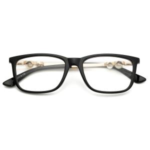 欧杰欧OJO 全框 板材 珍珠款光学框架眼镜 亮黑框OJO2201