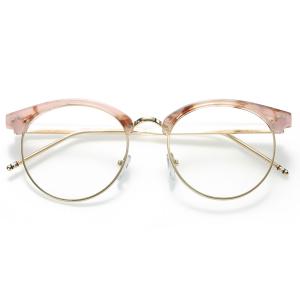 欧杰欧OJO 全框 复古时尚眼镜框 潮流质感眼镜架 粉花框OJOG007