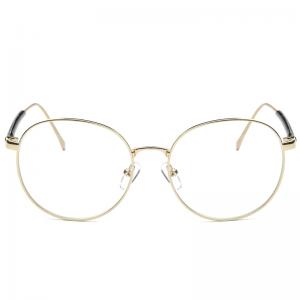欧杰欧OJO 全框 时尚眼镜框 圆框复古光学框架眼镜 金框OJO1532