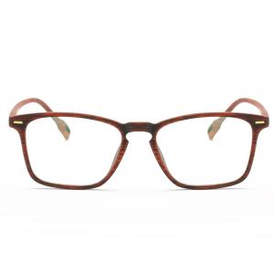欧杰欧OJO 超轻超柔TR90镜框 时尚木纹眼镜架 桔木纹OJO1694