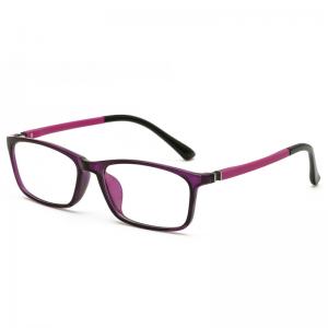 欧杰欧OJO 新款TR眼镜架 近视光学框架眼镜 透明紫OJO1602