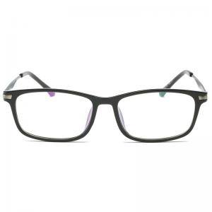 欧杰欧OJO 超轻TR眼镜架 复古潮流框架眼镜 亮黑框OJO1654