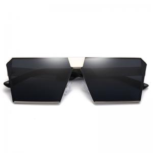 欧杰欧OJO 板材 时尚偏光太阳镜 潮流方形墨镜 金框全灰OJO2323