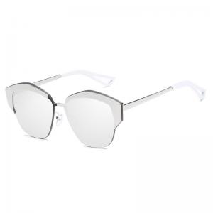 欧杰欧OJO 时尚潮流太阳眼镜 彩膜墨镜 银框白水银OJO2206