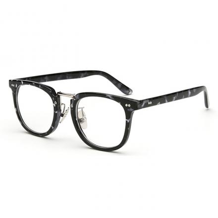 欧杰欧OJO 超轻复古眼镜框 男女同款高档板材全框近视眼镜架 黑琥珀