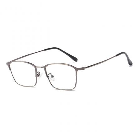 欧杰欧OJO 金属方形眼镜框 复古防蓝光近视潮流眼镜架 枪框