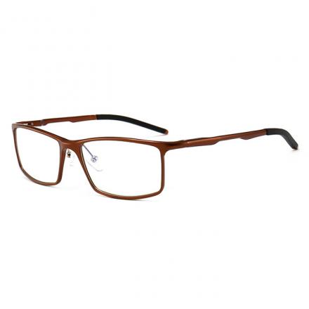 欧杰欧OJO 新款防蓝光眼镜 男女同款商务镁铝合金潮流近视眼镜架 铜框