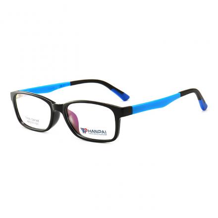 欧杰欧OJO 新款男女童舒适眼镜框 超轻TR90儿童防蓝光眼镜架 蓝色框