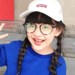 欧杰欧OJO 精品儿童TR90眼镜架 时尚潮流近视眼镜架 透蓝框