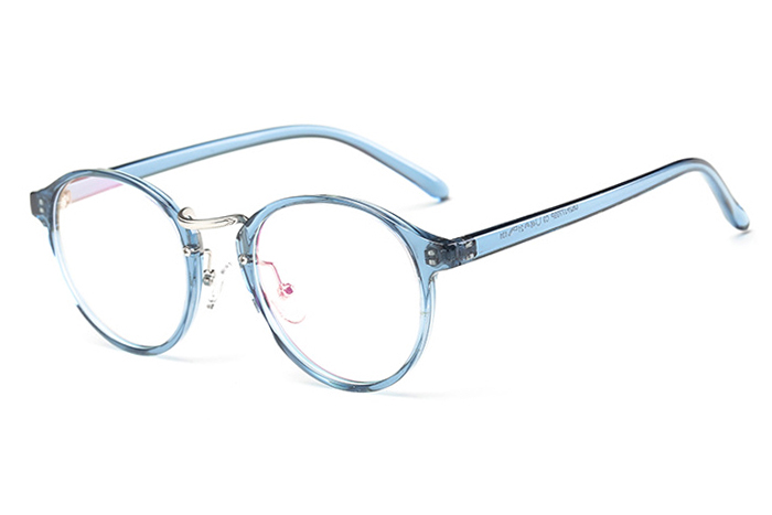 欧杰欧OJO 精品儿童TR90眼镜架 时尚潮流近视眼镜架 透蓝框