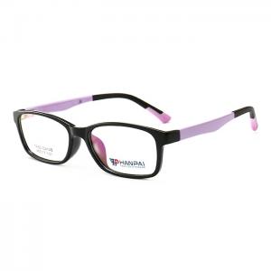 欧杰欧OJO 新款男女童舒适眼镜框 超轻TR90儿童防蓝光眼镜架 紫色框
