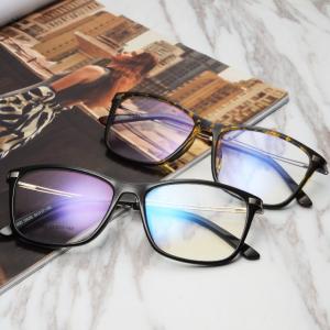 欧杰欧OJO 超轻TR90轻巧框架 时尚方框潮流近视眼镜框 黑色