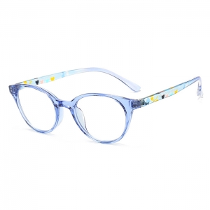 欧杰欧OJO 新款儿童防蓝光眼镜 超轻TR90卡通儿童镜 透粉