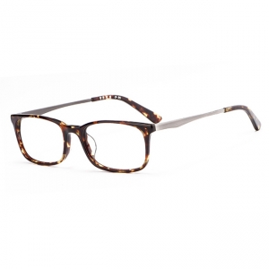 欧杰欧OJO 新款板材眼镜框 轻薄时尚方框近视眼镜架 黑色
