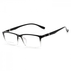欧杰欧OJO 新款TR90休闲镜架 超轻商务男女透明镜框 黑色
