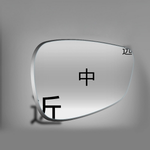 欧杰欧OJO 超薄渐进多焦点近视眼镜片 双光远近两用1.61镜片