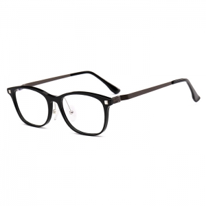 欧杰欧OJO 高档板材时尚眼镜 男女士商务潮流近视眼镜架 灰色