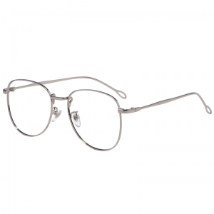 欧杰欧OJO 新款合金复古眼镜架 学生圆框小清新眼镜框 黑色