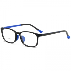 欧杰欧OJO 新款青少年TR90眼镜框 双色硅胶全框眼镜架 果冻粉